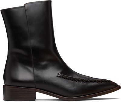 HEREU HEREU Brown Metla Polished Boots