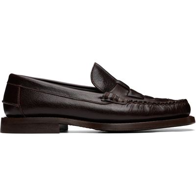 HEREU HEREU Brown Nombela Waxed Loafers