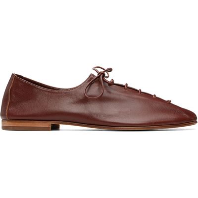 HEREU HEREU Brown Plegada Shiny Loafers