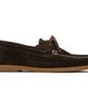 HEREU HEREU Brown Saler Nautic Suede Boat Shoes - 1