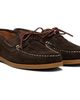 HEREU HEREU Brown Saler Nautic Suede Boat Shoes - 4