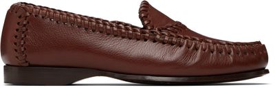 HEREU HEREU Brown Sastre Supple Shiny Loafers