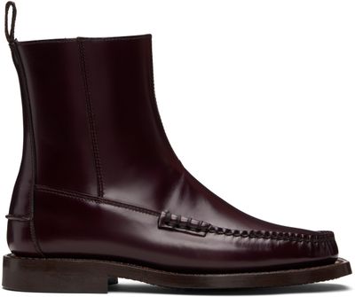 HEREU HEREU Burgundy Andreu Boots