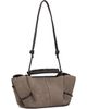 HEREU HEREU Gray Arta Mini Suede Bag - 2
