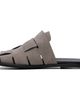 HEREU HEREU Gray Dira Slim Suede Mule Loafers - 3