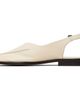 HEREU HEREU Off-White Juliol Slingback Flats - 3