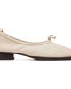 HEREU HEREU Off-White Puntera R Mid Ballerina Loafers - 1