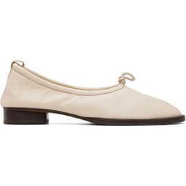 HEREU HEREU Off-White Puntera R Mid Ballerina Loafers