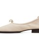 HEREU HEREU Off-White Puntera R Mid Ballerina Loafers - 3