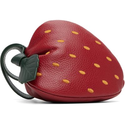 HEREU HEREU Red Fraula Strawberry-Shaped Pouch