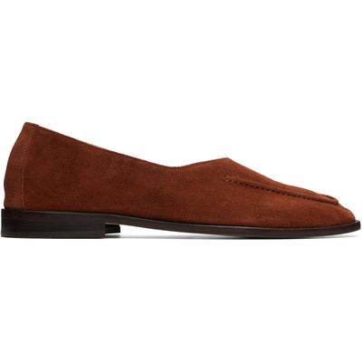 HEREU HEREU Tan Juliol W Calf Suede Loafers