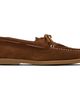 HEREU HEREU Tan Saler Nautic Suede Boat Shoes - 1