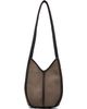 HEREU HEREU Taupe Calella Bucket Suede Bag - 1