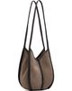 HEREU HEREU Taupe Calella Bucket Suede Bag - 3