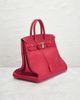 hermes Hermes 1992 Fjord Birkin 40 Retourne Handbag - 4