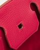 hermes Hermes 1992 Fjord Birkin 40 Retourne Handbag - 7