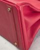 hermes Hermes 1992 Fjord Birkin 40 Retourne Handbag - 9
