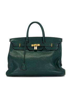 hermes Hermes 1992 Togo Birkin 40 Retourne Handbag