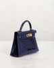 hermes Hermes Alligator Kelly 20 Sellier Handbag - 4