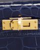 hermes Hermes Alligator Kelly 20 Sellier Handbag - 6