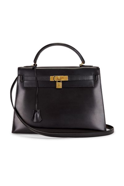 hermes Hermes Box Kelly 32 Sellier Handbag
