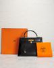 hermes Hermes Box Kelly 32 Sellier Handbag - 10