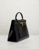 hermes Hermes Box Kelly 32 Sellier Handbag - 4