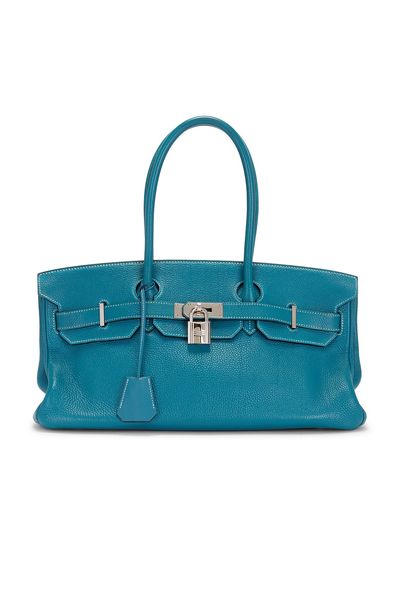 hermes Hermes Clemence JPG Shoulder Birkin 42 Handbag