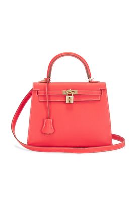 hermes Hermes Epsom Verso Kelly 25 Sellier Handbag