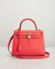 hermes Hermes Epsom Verso Kelly 25 Sellier Handbag - 2