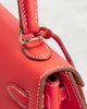 hermes Hermes Epsom Verso Kelly 25 Sellier Handbag - 7