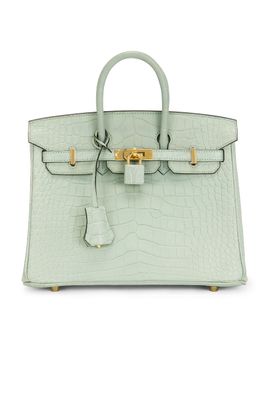 hermes Hermes Matte Alligator Birkin 25 Handbag