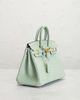 hermes Hermes Matte Alligator Birkin 25 Handbag - 4