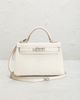 hermes Hermes Matte Alligator Kelly 20 Sellier Handbag - 2