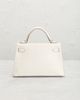 hermes Hermes Matte Alligator Kelly 20 Sellier Handbag - 3