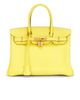 hermes Hermes Novillo Birkin 30 Retourne Handbag - 1