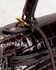 hermes Hermes Shiny Alligator Kelly 25 Sellier Handbag - 7