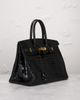 hermes Hermes Shiny Porosus Crocodile Birkin 35 Handbag - 4