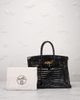 hermes Hermes Shiny Porosus Crocodile Birkin 35 Handbag - 8