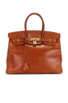 hermes Hermes Tadelakt Ghillies Birkin 35 Handbag