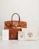 hermes Hermes Tadelakt Ghillies Birkin 35 Handbag - 10