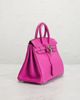 hermes Hermes Taurillon Clemence Birkin 25 Retourne Handbag - 4