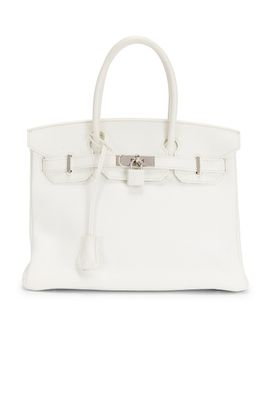 hermes Hermes Taurillon Clemence Birkin 30 Retourne Handbag