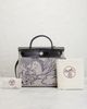 hermes Hermes Toile & Leather Pegase Pop Herbag Zip  31 Handbag - 9