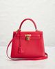 hermes Hermes Veau Epsom Kelly 25 Handbag - 2