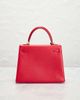hermes Hermes Veau Epsom Kelly 25 Handbag - 3