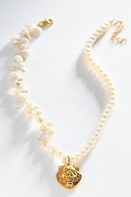 Hermina Athens King Leon Pearl Necklace
