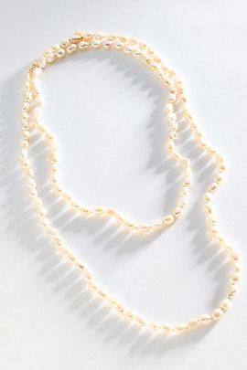 Hermina Athens Vilma Pearl Long Necklace