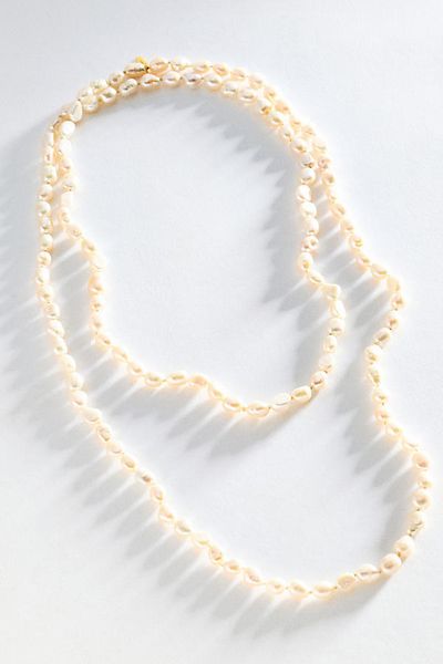 Hermina Athens Vilma Pearl Long Necklace