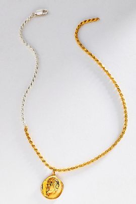 Hermina Athens Wreath of Achilles & Hermis Necklace